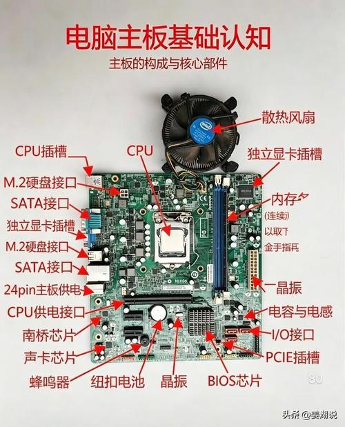 电脑主板基础认知:各部件功能详解 逐一说明每个部件的具体作用